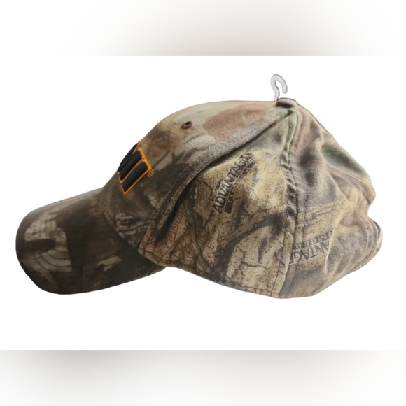 DODGE HEMI TEXT LOGO CAMO CAMOUFLAGE ADJUSTABLE CURVED BILL HAT CAP MENS EUC - Picture 2 of 6